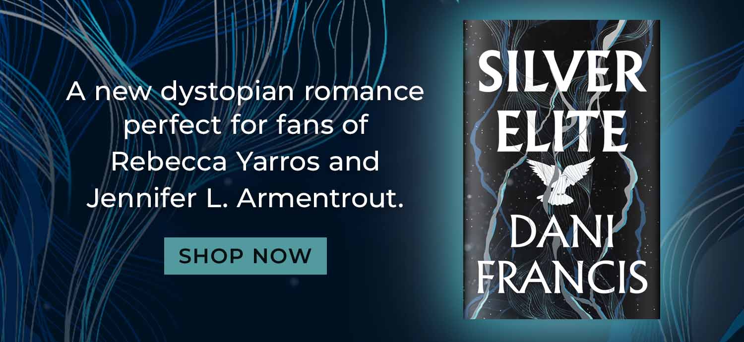 A new dystopian romance perfect for fans of Rebecca Yarros or Jennifer L. Armentrout. Silver Elite by Dani Francis. Shop Now